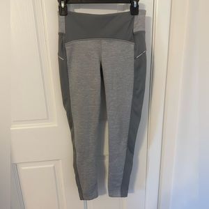 Athleta Small Petite (SP) Grey leggings. Excellent condition.